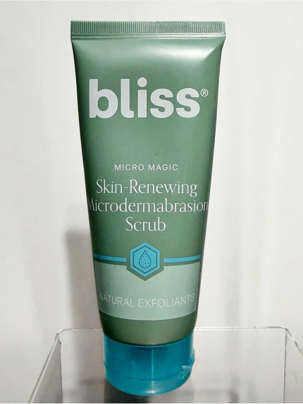 BLISS Skin-Renewing Microdermabrasion Scrub, 3.4 fl oz / 100 mL ~ New & Sealed